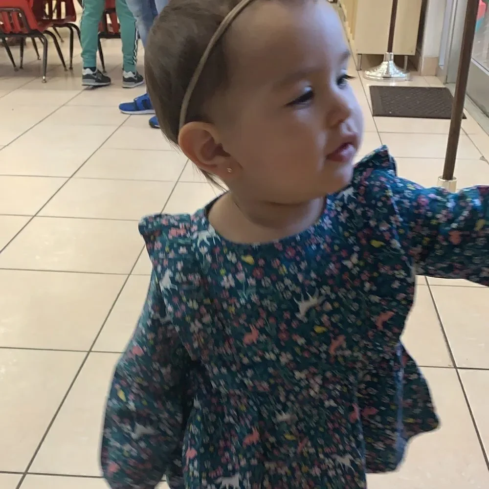 CARTER’s | Teal/Pink | FLORAL SHIRT & CORDUROY PANTS SET